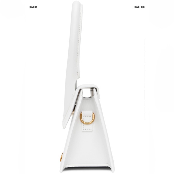 Jacquemus White ‘Le Chiquito Moyen’ Top Handle Bag - Picture 2 of 9
